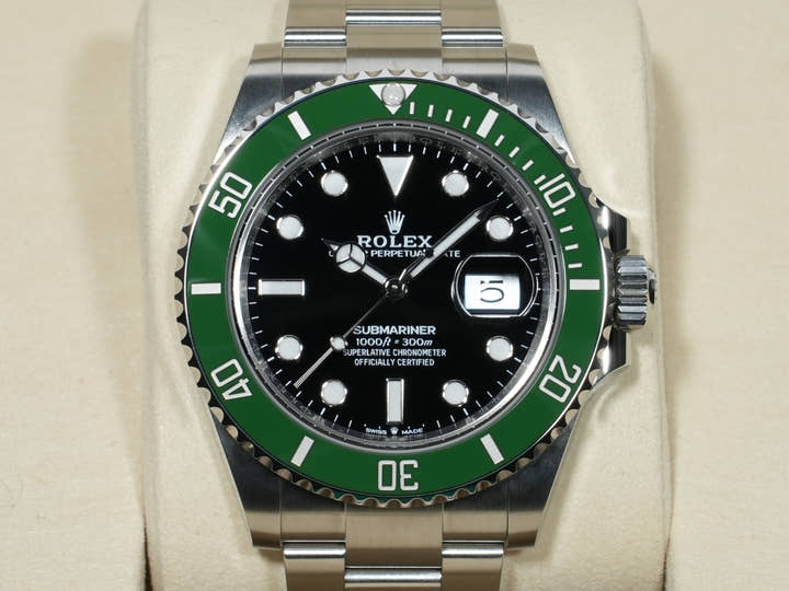 ロレックス サブマリーナー デイト Ref.126610LV ステンレススチール ブラック文字盤 未使用 igajxunf