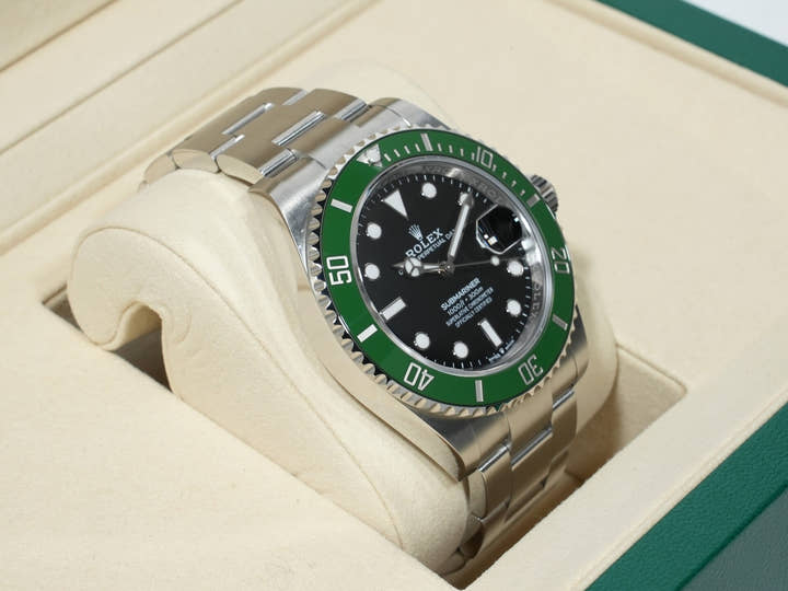 ロレックス サブマリーナー デイト Ref.126610LV ステンレススチール ブラック文字盤 未使用 igajxunf