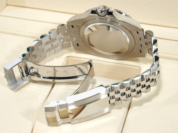 ロレックス GMTマスターII Ref.126710GRNR ステンレススチール ブラック文字盤 ジュビリーブレスレット 未使用 aiyh4xv5