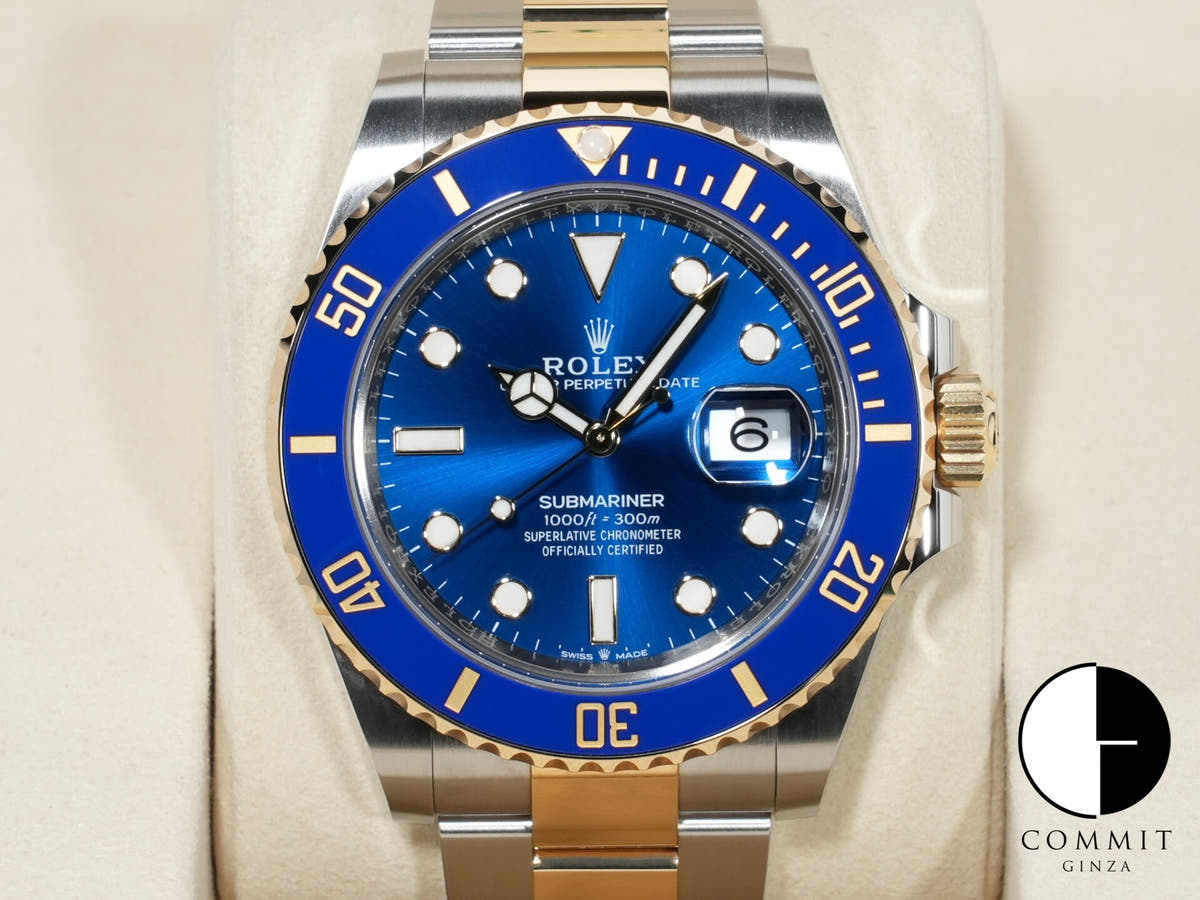 ロレックス サブマリーナー デイト Ref.126613LB ステンレススチール/イエローゴールド ブルー文字盤 未使用 rqyfv78f