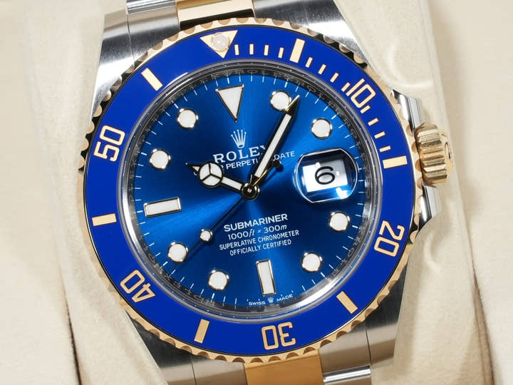 ロレックス サブマリーナー デイト Ref.126613LB ステンレススチール/イエローゴールド ブルー文字盤 未使用 rqyfv78f