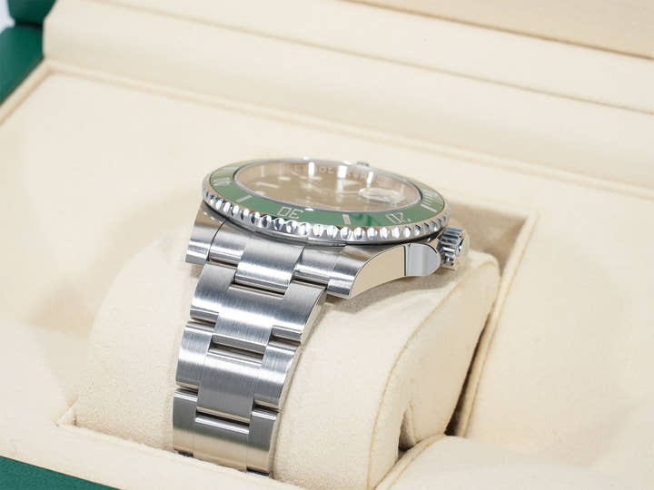 ロレックス サブマリーナー デイト Ref.116610LV ステンレススチール グリーン文字盤 極美品 m2xtzioz