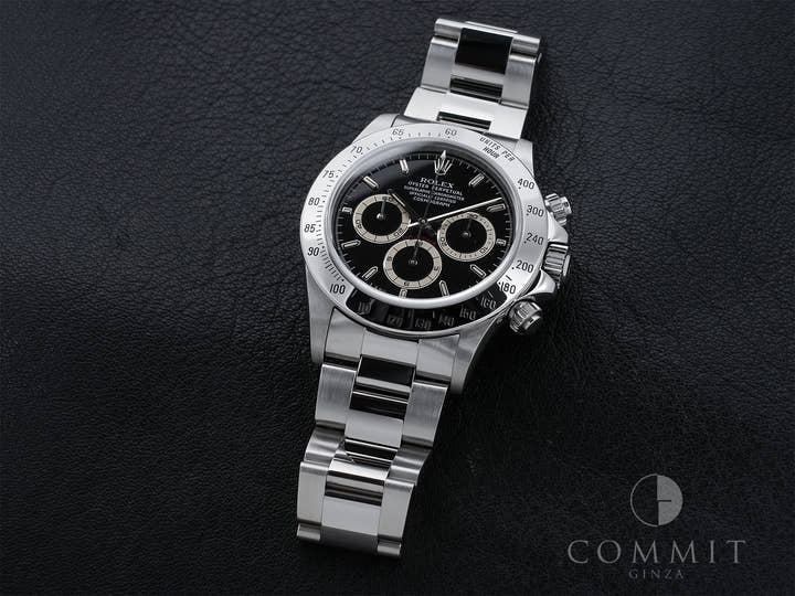 ロレックス デイトナ エルプリメロ Ref.16520 ステンレススチール ブラック文字盤 美中古 a56sucux