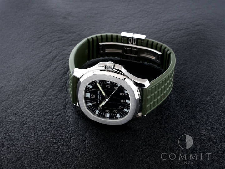 パテックフィリップ アクアノート ラージ Ref.5065A-001 ステンレススチール ブラック文字盤 中古 y2rupj98