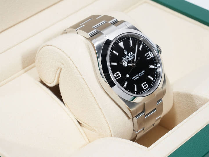 ロレックス エクスプローラー40 Ref.224270 ステンレススチール ブラック文字盤 オイスターブレスレット 中古 ceb52jy2