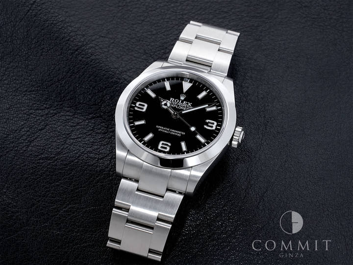 ロレックス エクスプローラー40 Ref.224270 ステンレススチール ブラック文字盤 オイスターブレスレット 中古 ceb52jy2