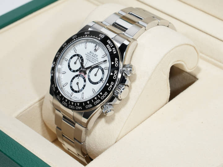 ロレックス デイトナ Ref.126500LN ステンレススチール ホワイト文字盤 美品 o2ss3jwt