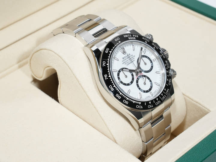 ロレックス デイトナ Ref.126500LN ステンレススチール ホワイト文字盤 美品 o2ss3jwt