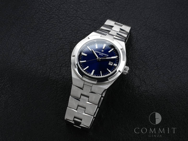 Vacheron Constantin Overseas Automatic Ref. 4600V/200A-B980 Stainless Steel Blue Dial Pre-owned coqmduop