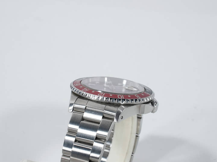 Rolex GMT-Master II Ref. 16710 Stainless Steel Black Dial Oyster Bracelet Pre-owned ijo5o7po