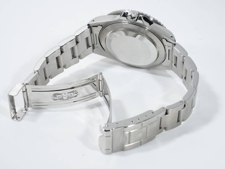 Rolex GMT-Master II Ref. 16710 Stainless Steel Black Dial Oyster Bracelet Pre-owned ijo5o7po