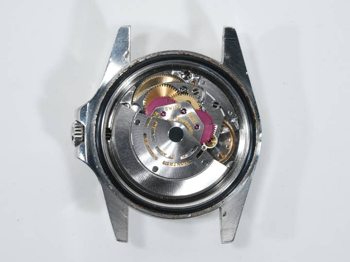 ロレックス エクスプローラーII Ref.1655 ステンレススチール ブラック文字盤 オイスターブレスレット 中古 u8in292o