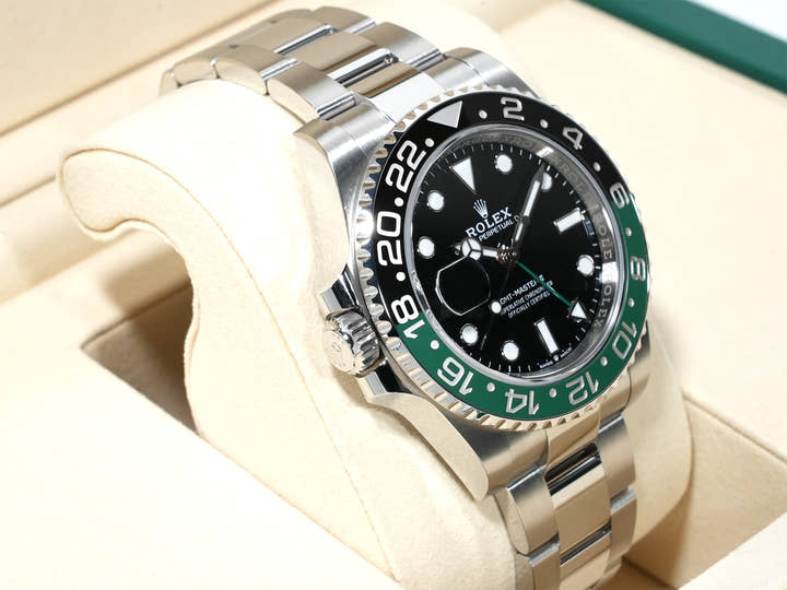 ロレックス GMTマスターII Ref.126720VTNR ステンレススチール ブラック文字盤 オイスターブレスレット 未使用 zvgkbatu