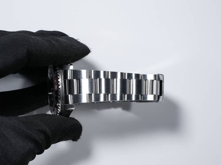 ロレックス GMTマスターII Ref.16710 ステンレススチール ブラック文字盤 オイスターブレスレット 美品 84nfi538