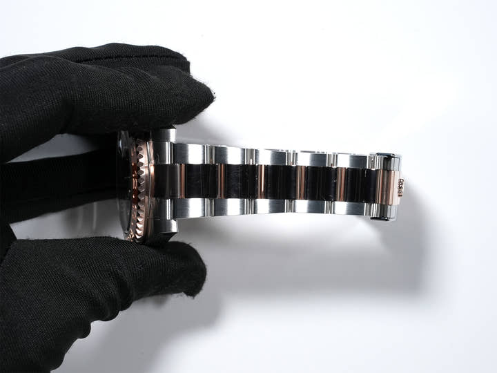 ロレックス GMTマスターII Ref.126711CHNR ステンレススチール/エバーローズゴールド ブラック文字盤 オイスターブレスレット 美中古 6eaeb3jw