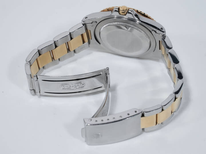 ロレックス GMTマスター Ref.1675/3 ステンレススチール/イエローゴールド ブラウン文字盤 オイスターブレスレット 中古 dtwmxxx3