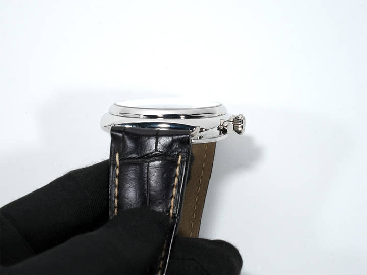 Panerai Radiomir Platinum Chronograph Wempe Limited Edition Ref. PAM00218 Platinum Black Dial Pre-owned ab8vabkn