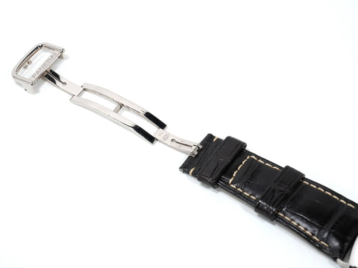 Panerai Radiomir Platinum Chronograph Wempe Limited Edition Ref. PAM00218 Platinum Black Dial Pre-owned ab8vabkn