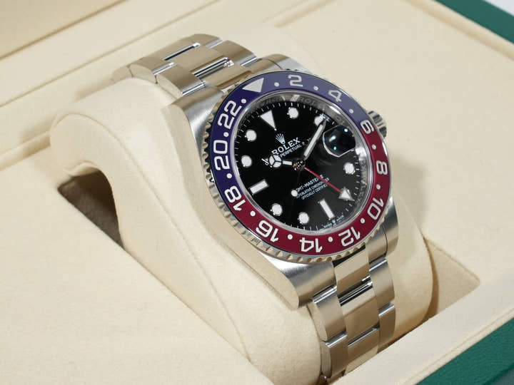 Rolex GMT-Master II Ref. 126710BLRO Stainless Steel Black Dial Oyster Bracelet Unused h9qpyxcd