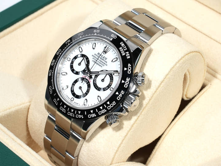 Rolex Daytona Ref. 116500LN Stainless Steel White Dial Excellent Condition hwe565br