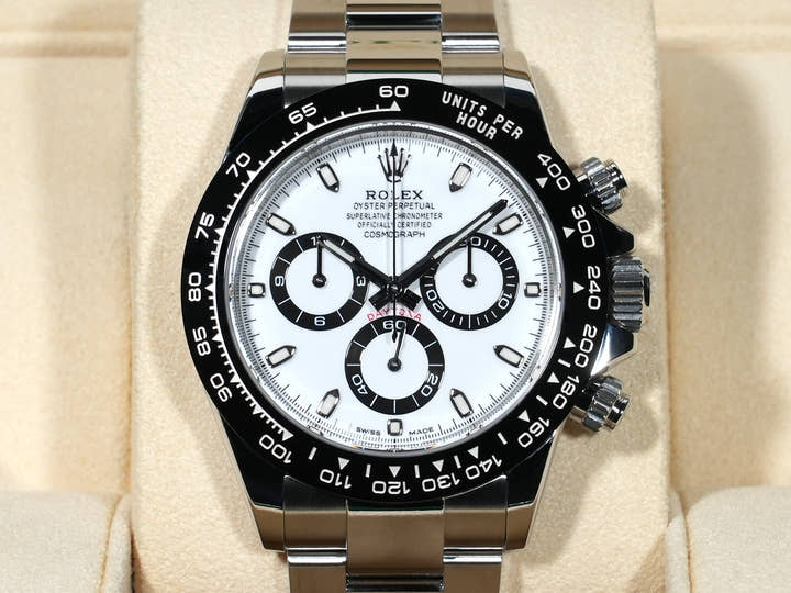 Rolex Daytona Ref. 116500LN Stainless Steel White Dial Excellent Condition 69syma8p