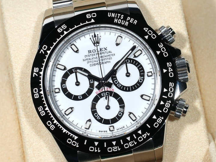 Rolex Daytona Ref. 116500LN Stainless Steel White Dial Excellent Condition 69syma8p