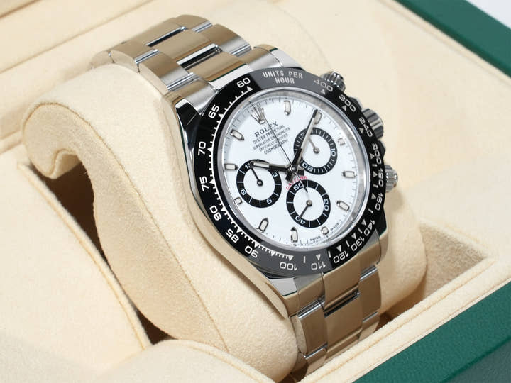 Rolex Daytona Ref. 116500LN Stainless Steel White Dial Excellent Condition 69syma8p