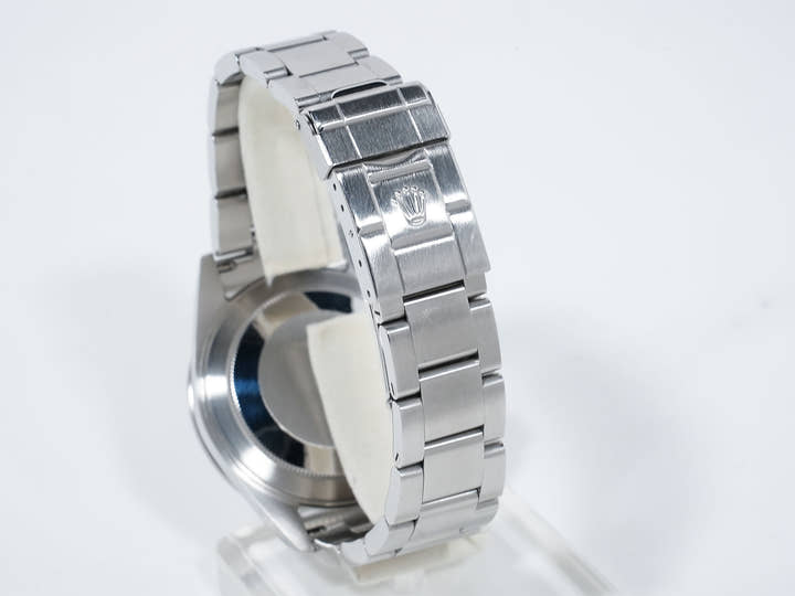 Pre-owned Rolex Explorer II Ref. 16570 Stainless Steel Black Dial Oyster Bracelet tpb8hnpp