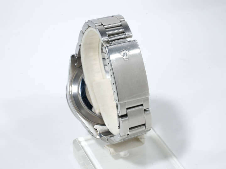 Pre-owned Rolex Explorer II Ref. 16570 Stainless Steel Black Dial Oyster Bracelet (y54f96tv)