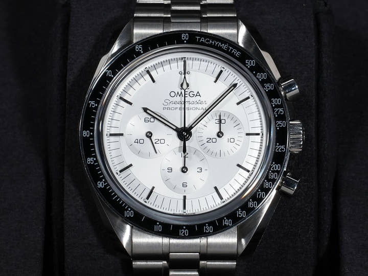 Omega Speedmaster Moonwatch Professional Co-Axial Master Chronometer Chronograph 42mm Ref. 310.60.42.50.02.001 Canopus Gold Silver Dial Pre-owned 7wtegqsv