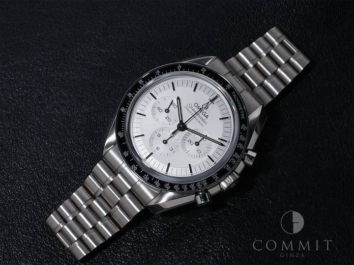 Omega Speedmaster Moonwatch Professional Co-Axial Master Chronometer Chronograph 42mm Ref. 310.60.42.50.02.001 Canopus Gold Silver Dial Pre-owned 7wtegqsv