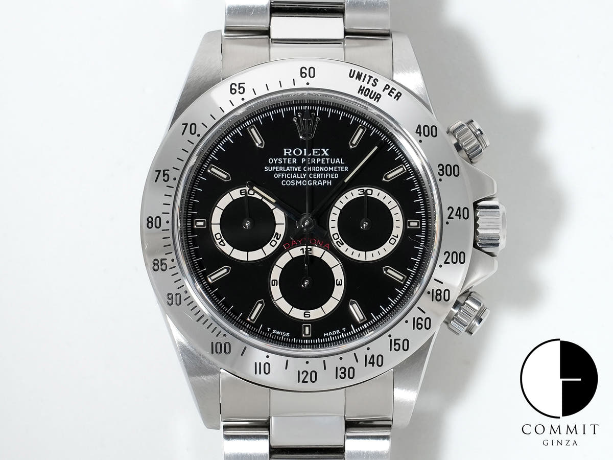 Pre-owned Rolex Daytona El Primero Ref. 16520 Stainless Steel Black Dial mwzd5hv6