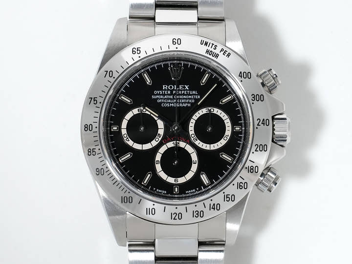 Pre-owned Rolex Daytona El Primero Ref. 16520 Stainless Steel Black Dial mwzd5hv6
