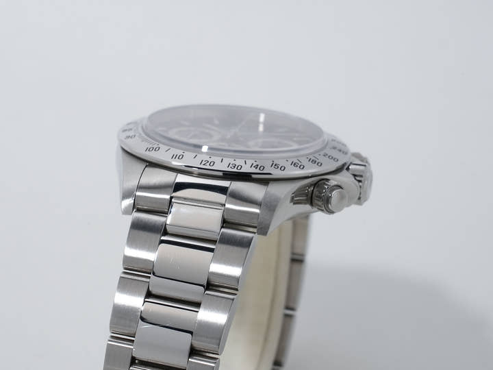 Pre-owned Rolex Daytona El Primero Ref. 16520 Stainless Steel Black Dial mwzd5hv6