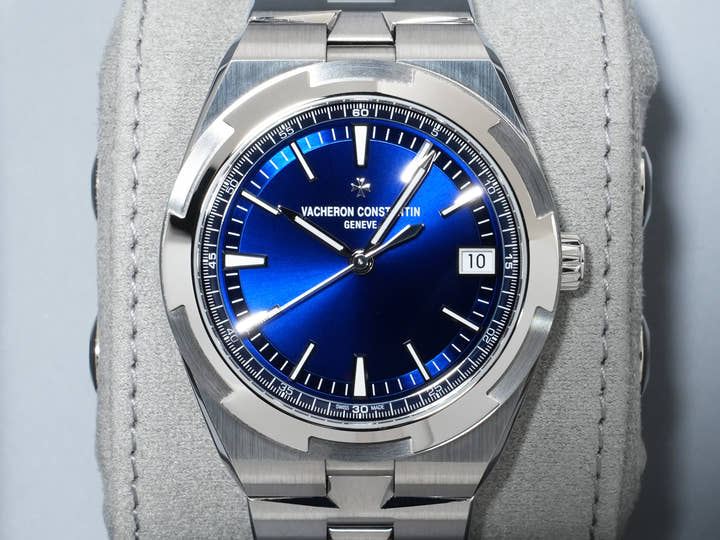 ヴァシュロンコンスタンタン オーヴァーシーズ オートマティック Ref.4520V/210A-B128 ステンレススチール ブルー文字盤 未使用 g5rkh7et