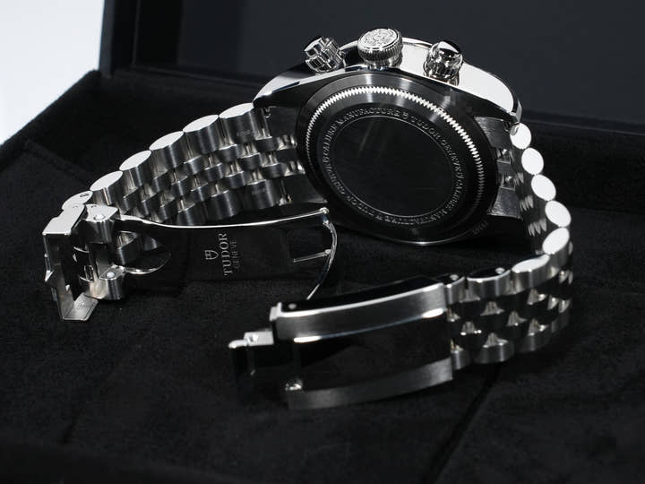 チューダー(チュードル) ブラックベイ クロノ Ref.79360N ステンレススチール ピンク文字盤 美中古 36eo26cd