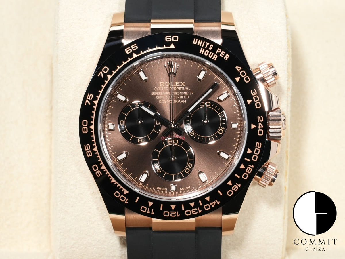 ロレックス デイトナ Ref.116515LN エバーローズゴールド チョコレート/ブラック文字盤 美品 abf5nu2a