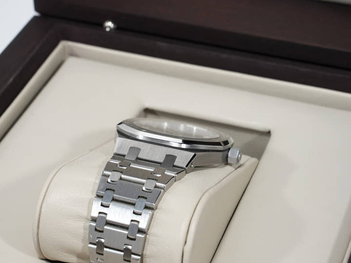 オーデマピゲ ロイヤルオーク Ref.14790ST ステンレススチール ブルー文字盤 美中古 zq27g9yh