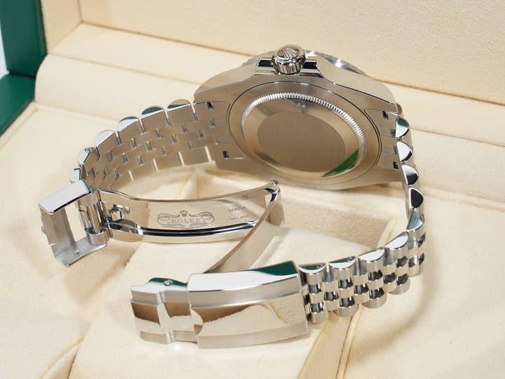 ロレックス GMTマスターII Ref.126710BLRO ステンレススチール ブラック文字盤 ジュビリーブレスレット 中古 ca92aihu