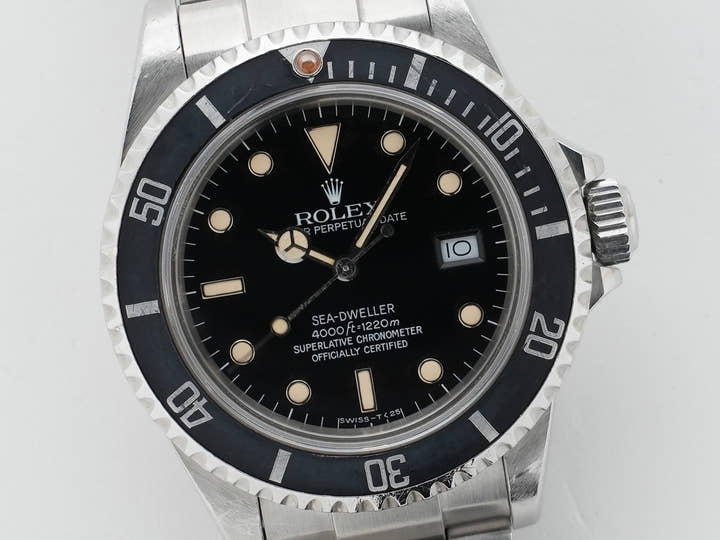 ロレックス シードゥエラー トリプルシックス Ref.16660 ステンレススチール ブラック文字盤 中古 xxx834zp