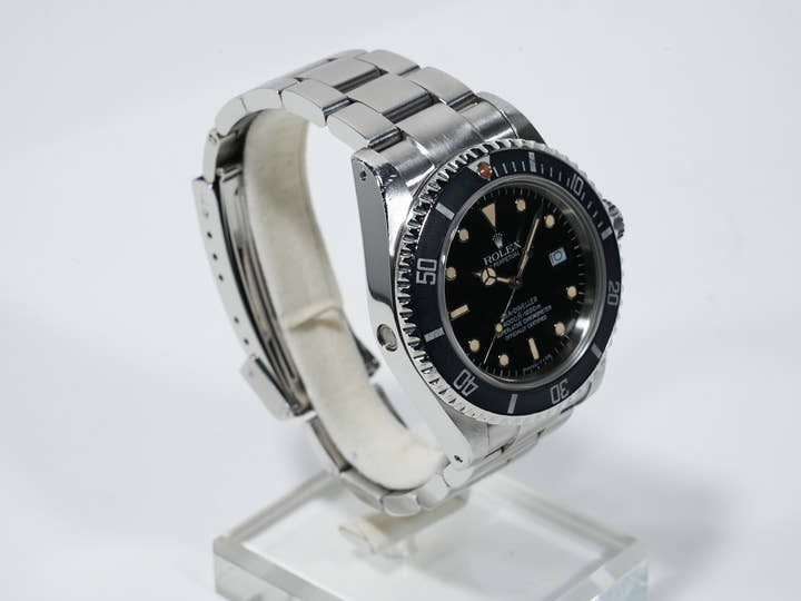 ロレックス シードゥエラー トリプルシックス Ref.16660 ステンレススチール ブラック文字盤 中古 xxx834zp