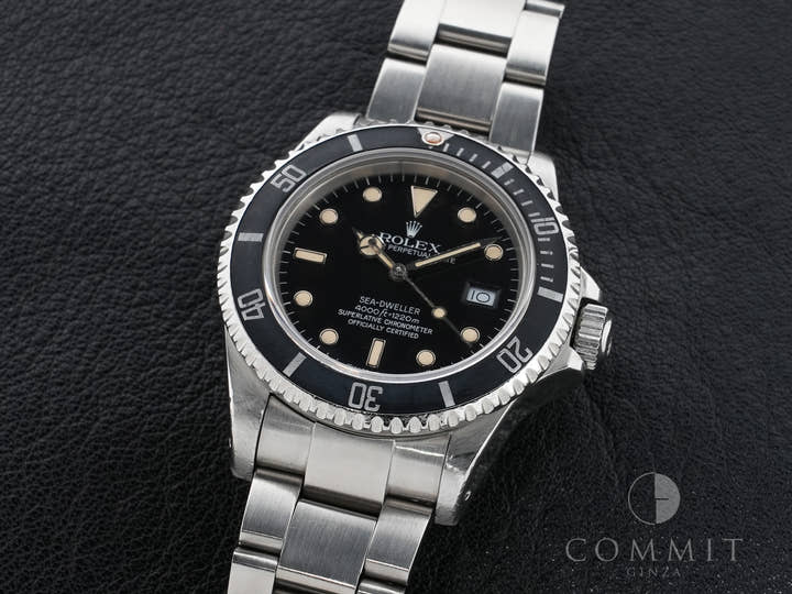 ロレックス シードゥエラー トリプルシックス Ref.16660 ステンレススチール ブラック文字盤 中古 xxx834zp