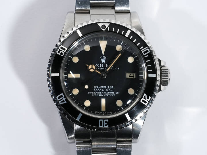 ロレックス シードゥエラー Ref.1665 ステンレススチール ブラック文字盤 中古 2xwxdosm