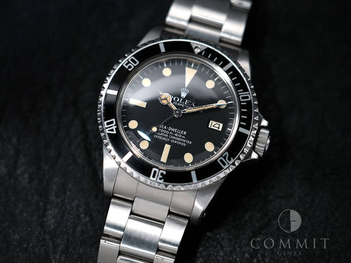 ロレックス シードゥエラー Ref.1665 ステンレススチール ブラック文字盤 中古 2xwxdosm