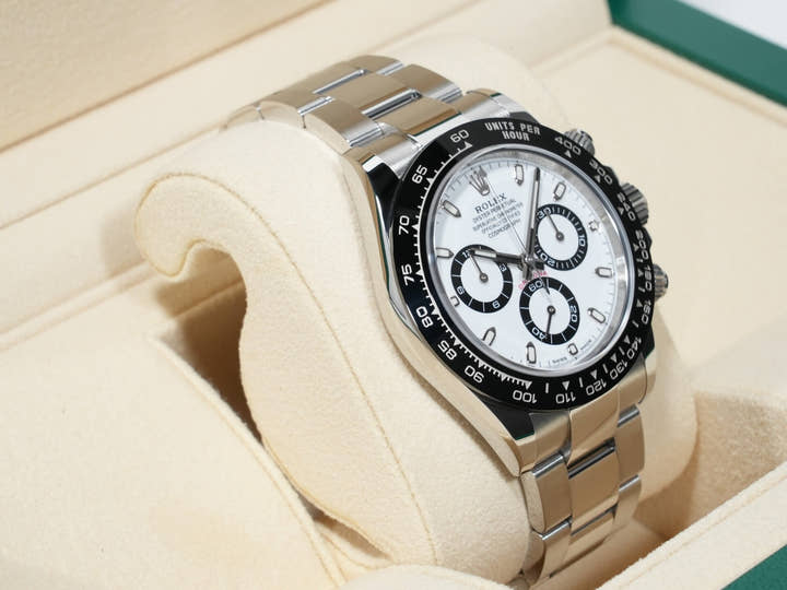 ロレックス デイトナ Ref.116500LN ステンレススチール ホワイト文字盤 中古 i3x7ya2q