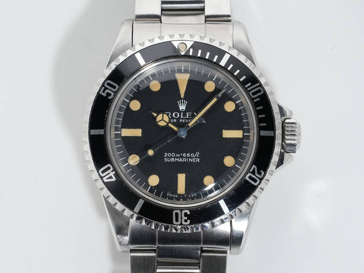 ロレックス サブマリーナー Ref.5513 ステンレススチール ブラック文字盤 中古 qdkjdgdk