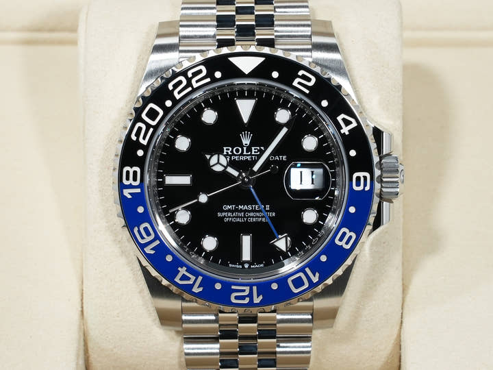 Rolex GMT-Master II Ref. 126710BLNR Stainless Steel Black Dial Jubilee Bracelet Unused zzymamii