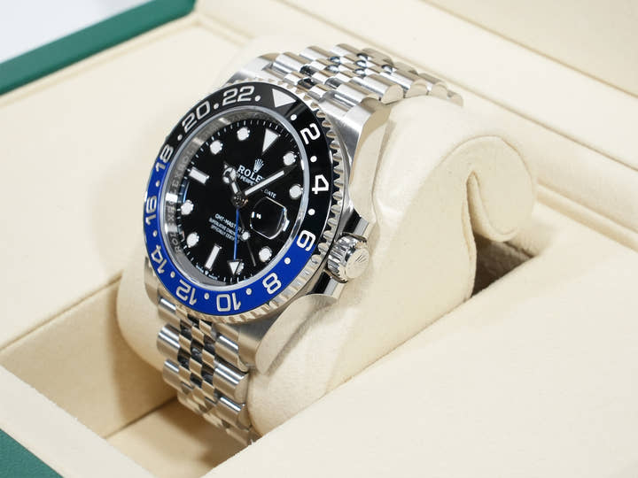 Rolex GMT-Master II Ref. 126710BLNR Stainless Steel Black Dial Jubilee Bracelet Unused zzymamii