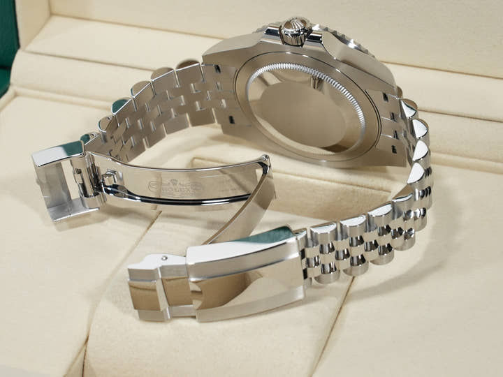 Rolex GMT-Master II Ref. 126710BLNR Stainless Steel Black Dial Jubilee Bracelet Unused zzymamii