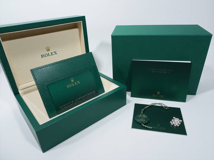 Rolex GMT-Master II Ref. 126710BLNR Stainless Steel Black Dial Jubilee Bracelet Unused zzymamii